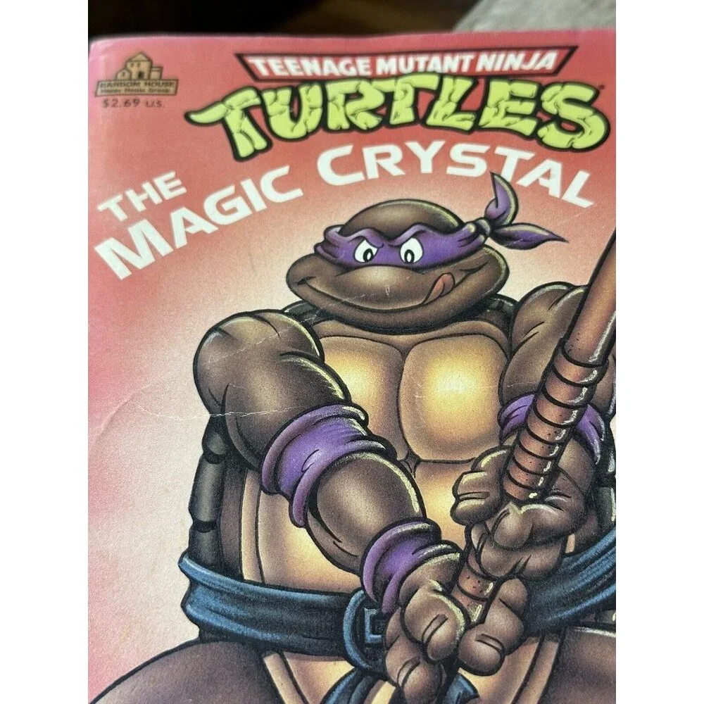 The‎ Magic Crystal A Storybook Adventure Teenage Mutant Ninja Turtles TMNT 1990